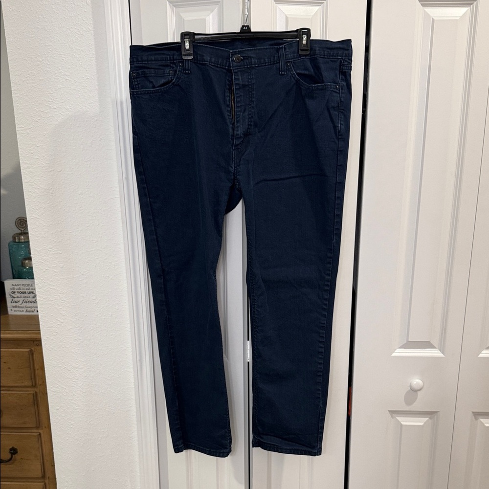 Levi's Dark Blue Straight Men's Jeans 42/32